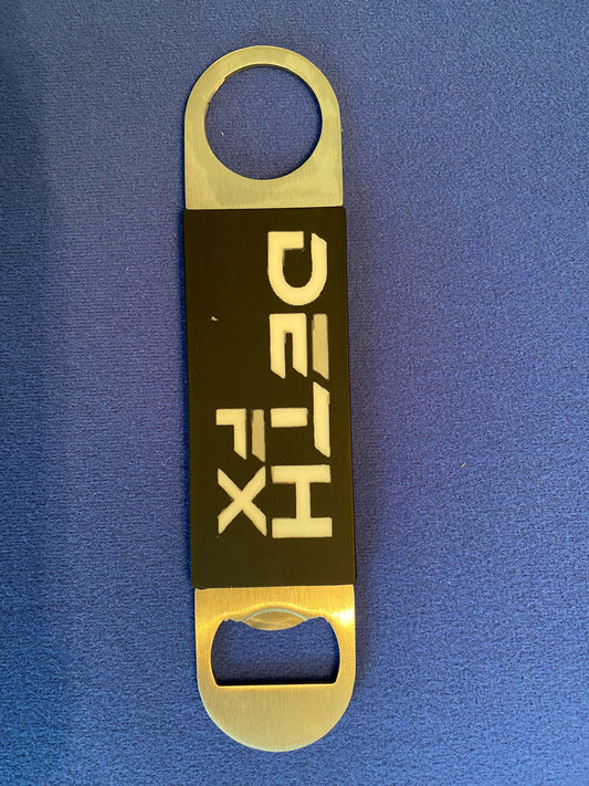 DETHFX Laser Engraved Bottle Opener