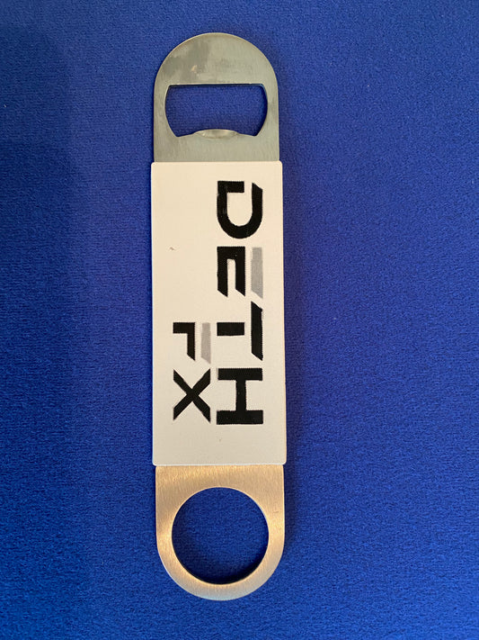 DETHFX Laser Engraved Bottle Opener